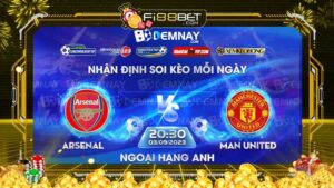 Tip soi kèo tâm điểm Arsenal vs Man United – 22h30 ngày 03/09/2023 – Ngoại Hạng Anh